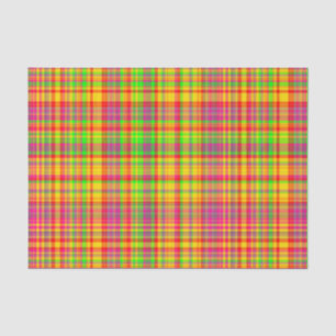 Tutti Frutti PLAID-9-TISSUE WRAPPING PAPER
