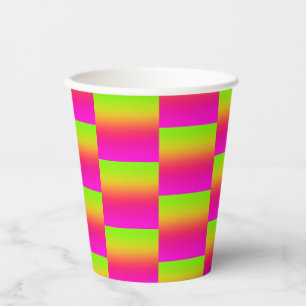 Tutti Frutti Tiled Gradient Paper Cups