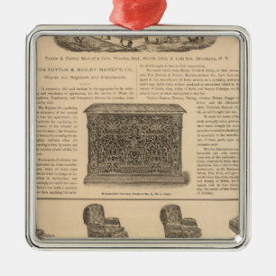 Tuttle and Bailey Manufacturing Company Metal Tree Decoration