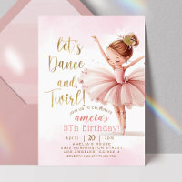 Tutu Ballerina Ballet Dancer Girl  Birthday