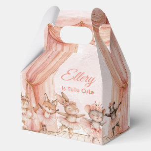 🦊🐰🩰 "TuTu Cute" Ballerina Party Boxes