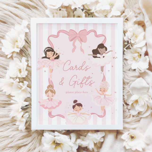 Tutu Cute Girls' 2nd Ballerina Cards & Gifts Sign (Creator Uploaded)