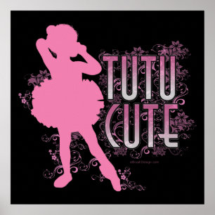 Tutu Cute (Pink) Poster