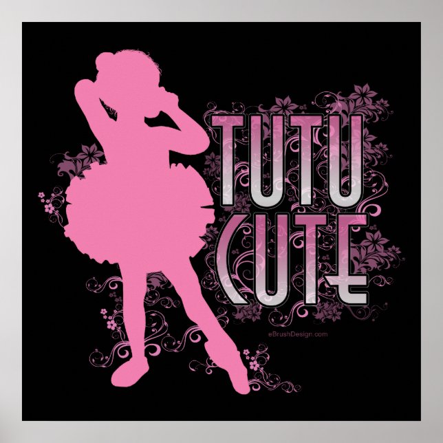 Tutu Cute (Pink) Poster (Front)