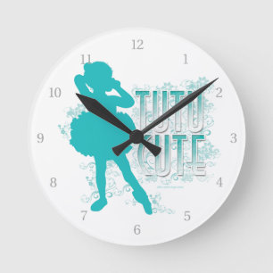 Tutu Cute Round Clock
