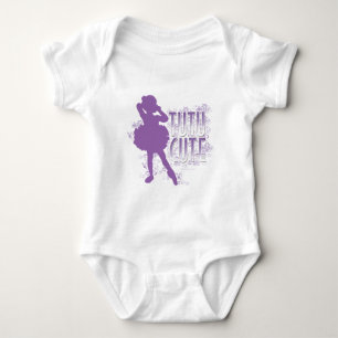 Tutu Cute (Violet) Baby Bodysuit