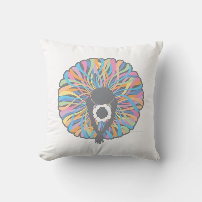 Tutu Elegant (Ballet Dancer) Throw Pillow (Front)