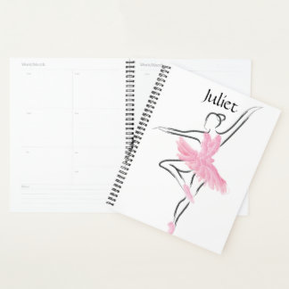 Tutu Love Ballerina Planner Juliet
