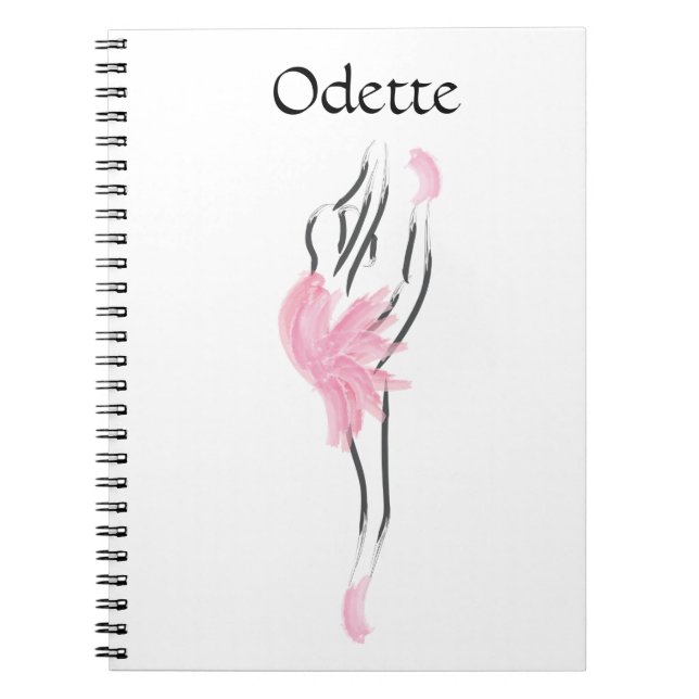 Tutu Love Notebook Odette (Front)