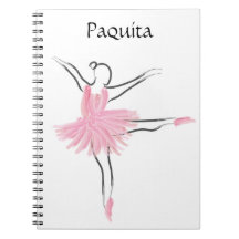 Tutu Love Notebook Paquita