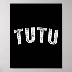 Tutu  poster
