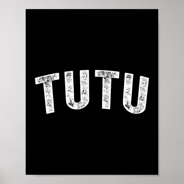 Tutu  poster (Front)