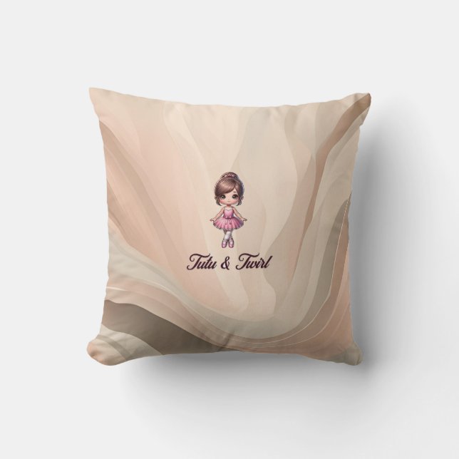 Tutu & Twirl Cushion (Front)