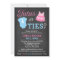 Tutus or Ties Gender Reveal Party Baby Shower
