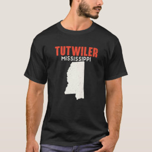 Tutwiler Mississippi USA State America Travel Miss T-Shirt