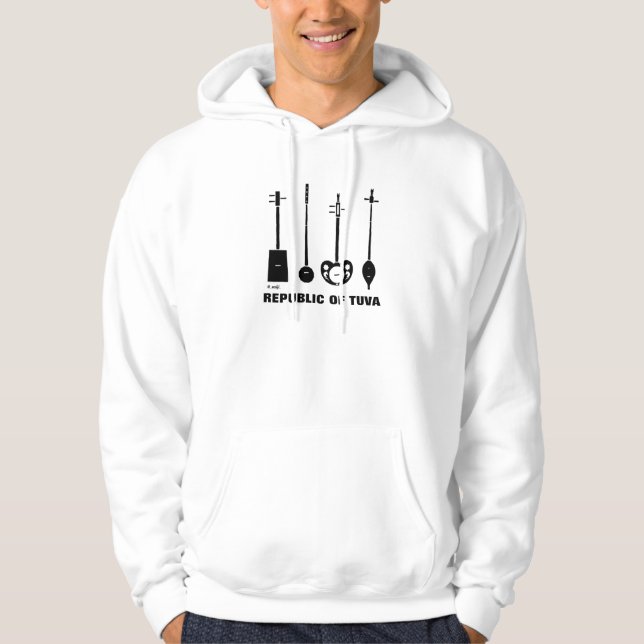 TUVA - Tuvan Instruments hoodie (Front)