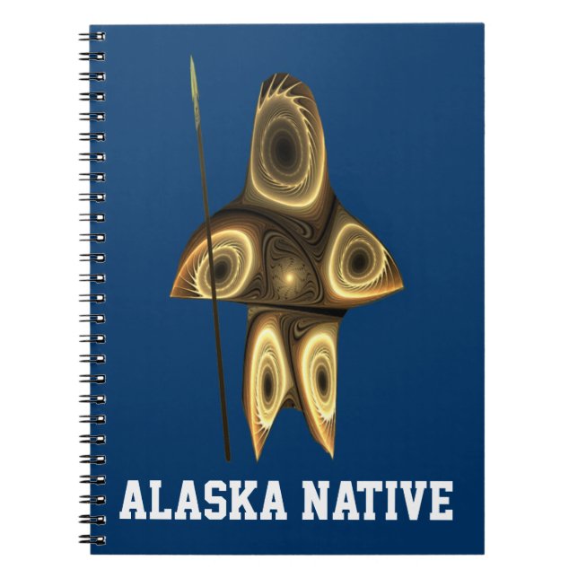Tuvaaq - Alaska Native Spiral Notebook (Front)