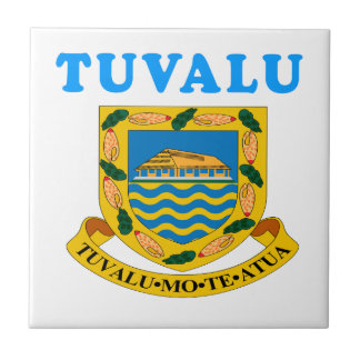 Tuvalu Coat Of Arms Designs Tile