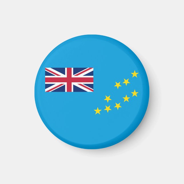 Tuvalu Flag Magnet (Front)