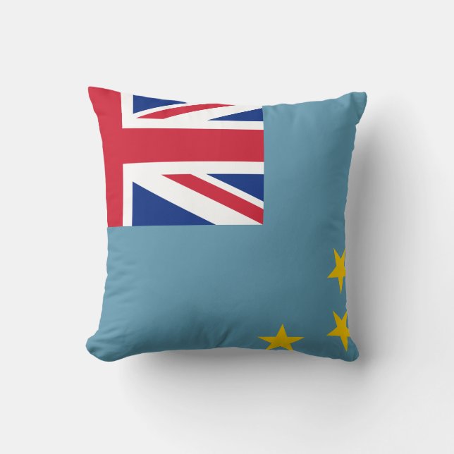 Tuvalu (Tuvaluan) Flag Cushion (Front)