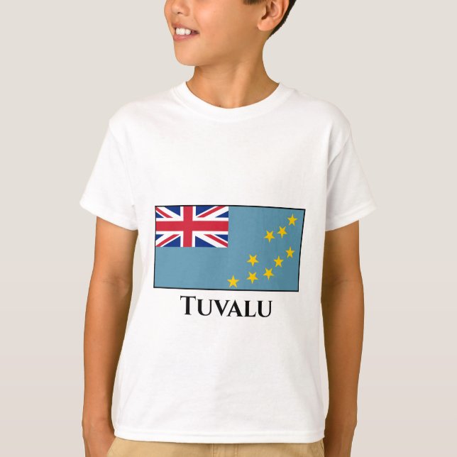 Tuvalu (Tuvaluan) Flag T-Shirt (Front)