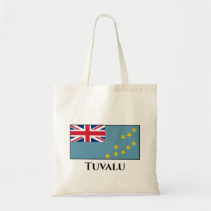 Tuvalu (Tuvaluan) Flag Tote Bag