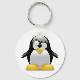 Tux Key Ring