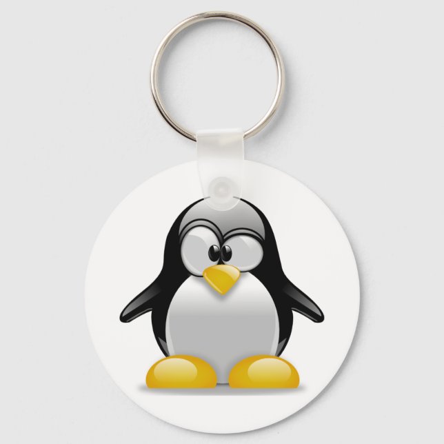 Tux Key Ring (Front)
