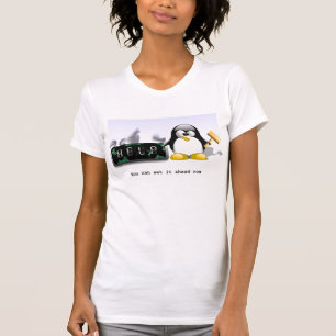 Tux-smash-clock T-Shirt