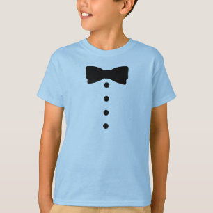 Tuxedo Bow tie Apparel Formal T-Shirt