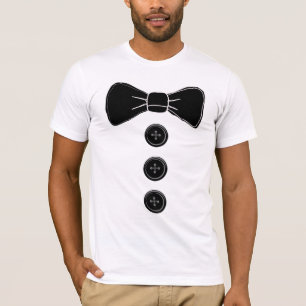 Tuxedo Bow Tie MENS T-shirts