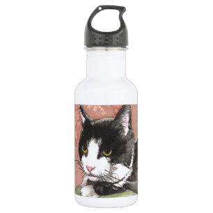 Tuxedo Cat 532 Ml Water Bottle