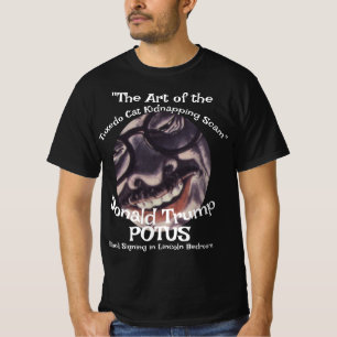 Tuxedo Cat Kidnapping Scam the Art " Donald Trump T-Shirt
