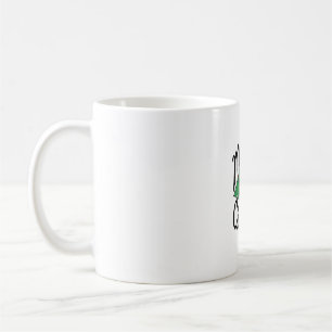 Tuxedo Cat Meowy Christmas Cat Catmas Coffee Mug