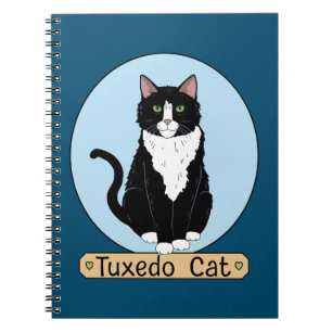 Tuxedo Cat Notebook