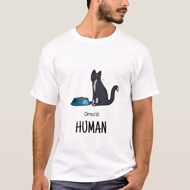 Tuxedo Cat Shirt (Front)