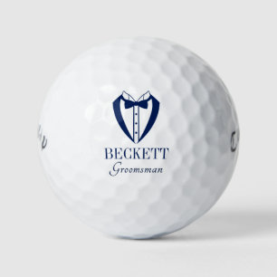 Tuxedo Groomsman Golf Balls