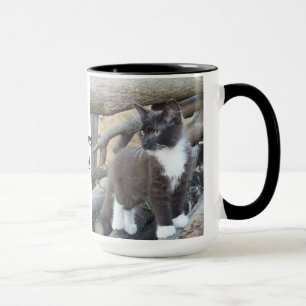 Tuxedo Kitten Mug