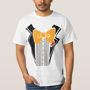 Tuxedo - Orange Tie T-Shirt
