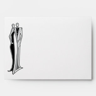 Tuxedo - Personalised 5x7 Envelopes