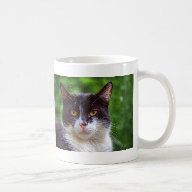 Tuxedo Portrait Coffee Mug (Right)