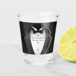 Tuxedo Shot Glass