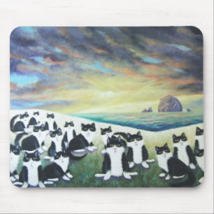 TUXEDO SUNSET MOUSE PAD