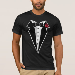 tuxedo t-shirt