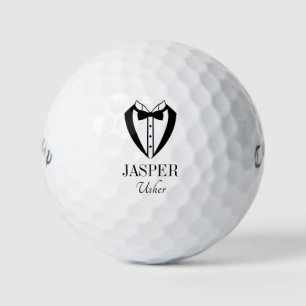 Tuxedo Usher Golf Balls