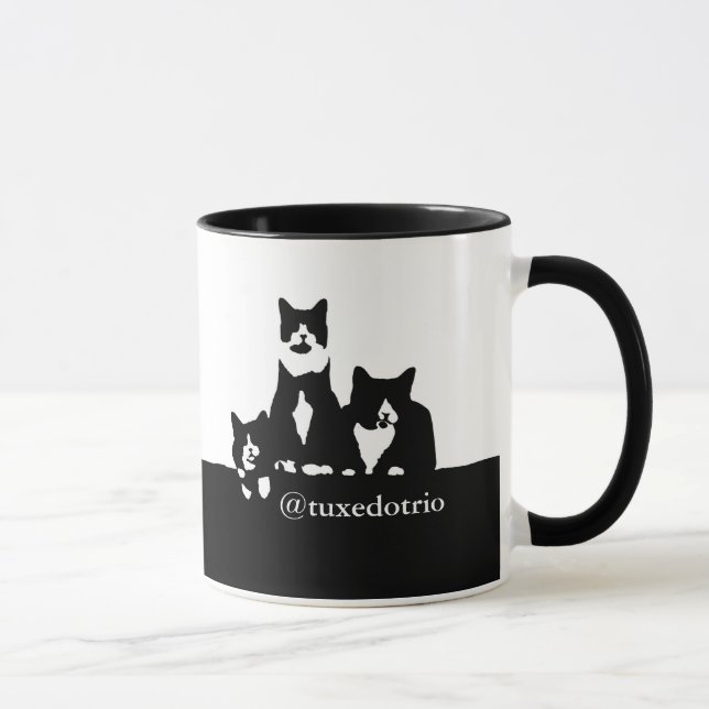 TuxedoTrio Mug (Right)