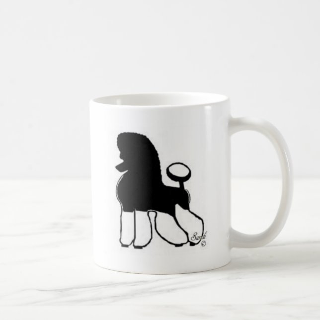 Tuxpoodle Coffee Mug (Right)