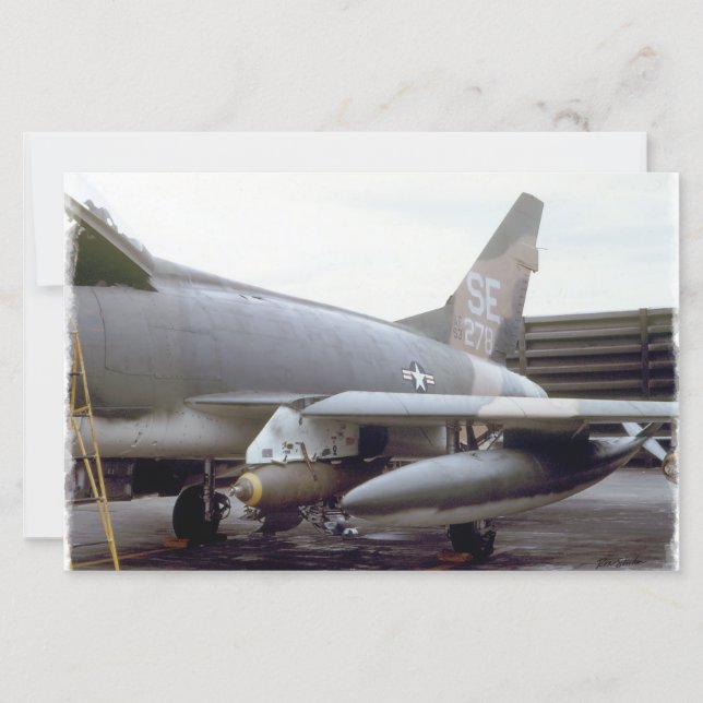 Tuy Hoa AFB Vietnam 1969  D Print (Front)