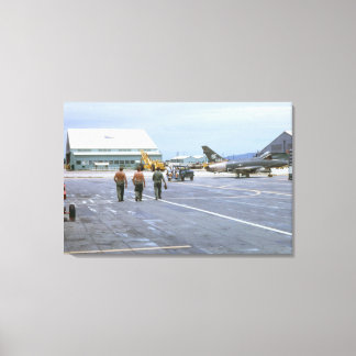 Tuy Hoa Air Base Vietnam 1969 Wrapped Canvas