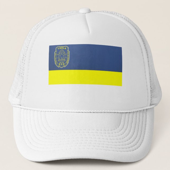 Tuzla Flag Trucker Hat (Front)